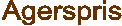 Agerspris 